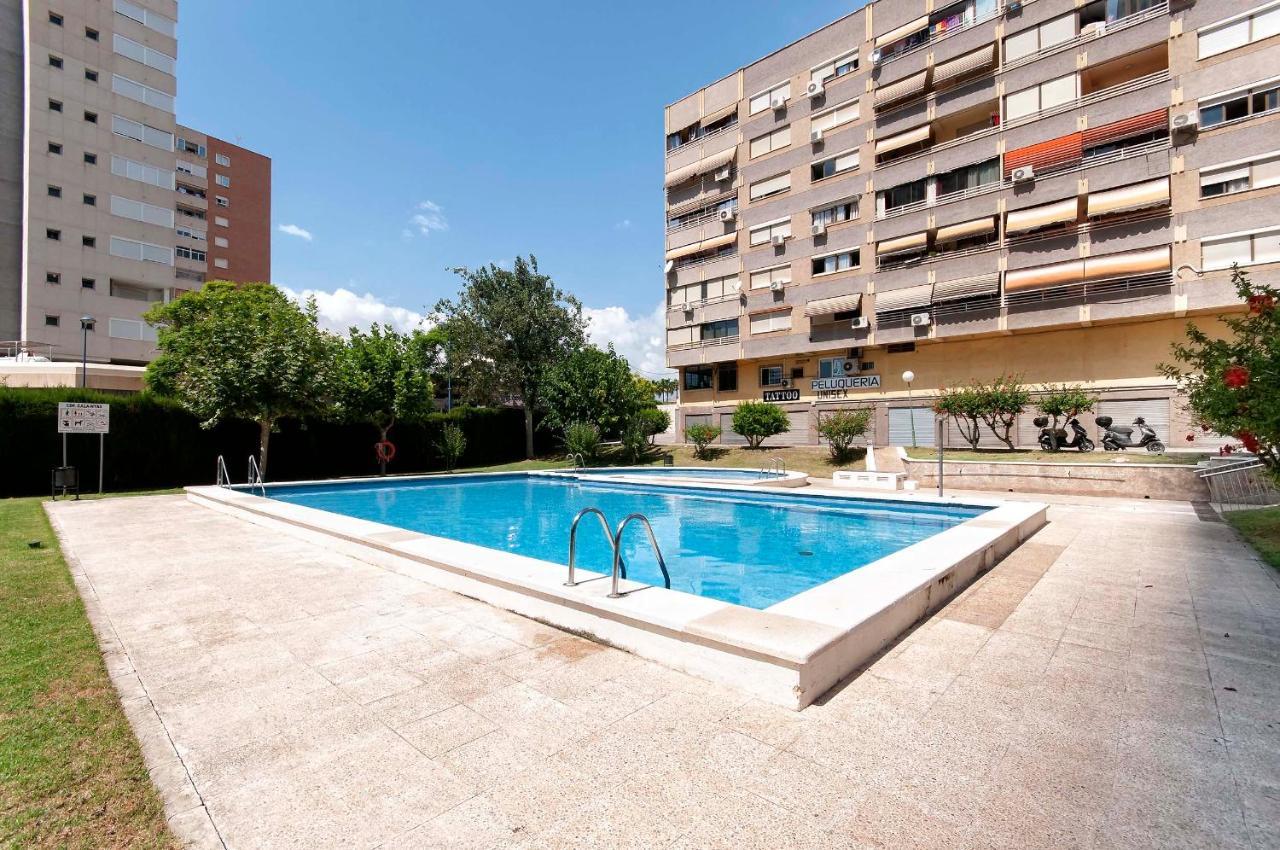 Апартаменты Atico Con Enorme Terraza Y Chill Out Particular Бенидорм Экстерьер фото