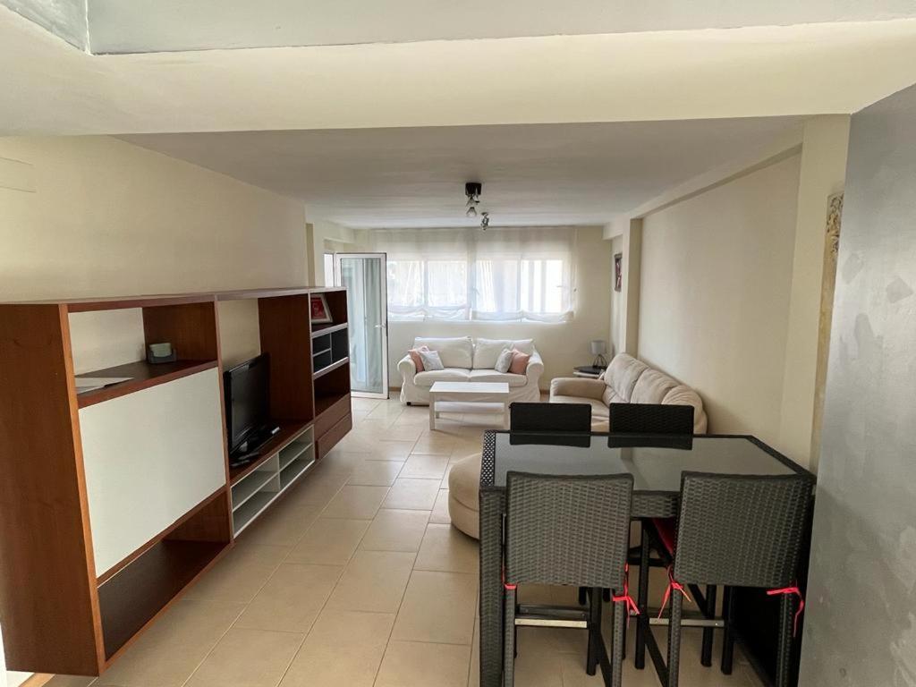 Апартаменты Atico Con Enorme Terraza Y Chill Out Particular Бенидорм Экстерьер фото